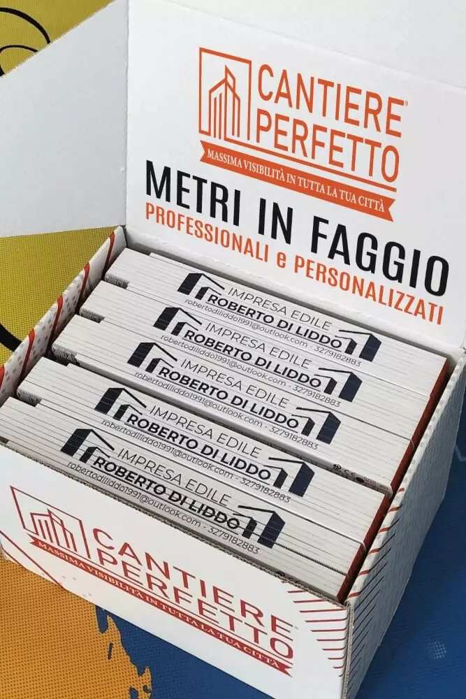 Metro In Faggio personalizzato